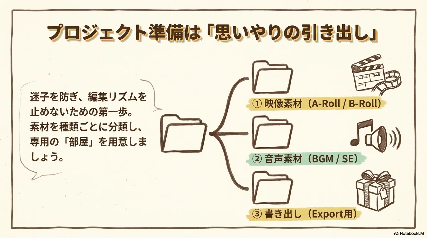 スライド13: フォルダの整理整頓