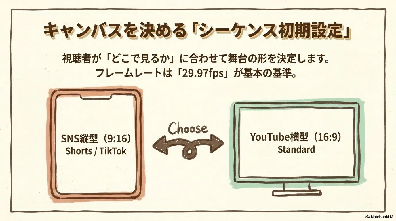 スライド14: シーケンス初期設定