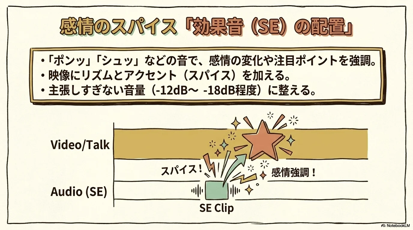 スライド19: 効果音（SE）の配置