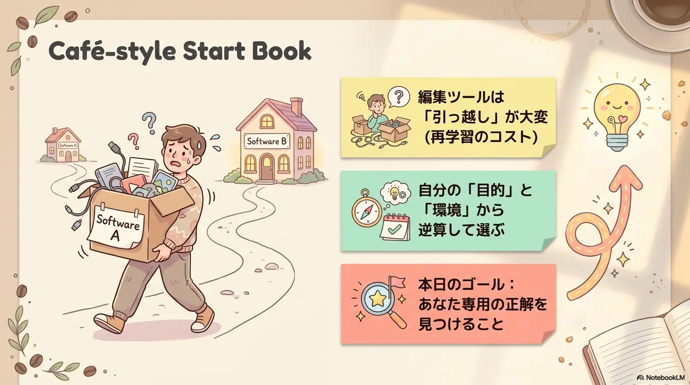 ツールの引っ越しは大変