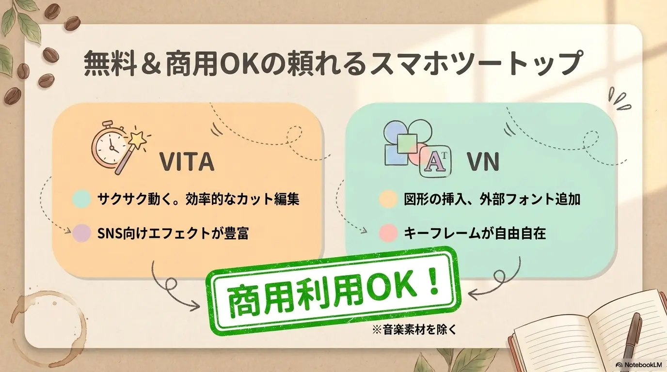 無料＆商用OK VN・VITA