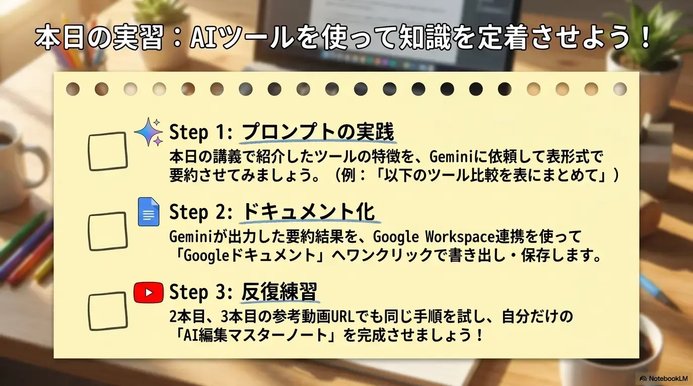 実習のご紹介