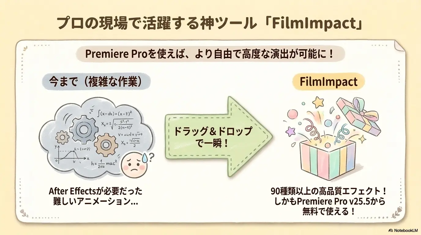 プロの現場で活躍する神ツール FilmImpact