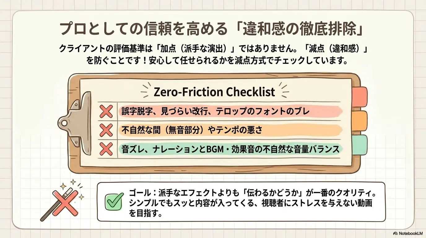 違和感の排除