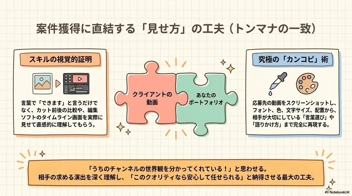 見せ方の工夫