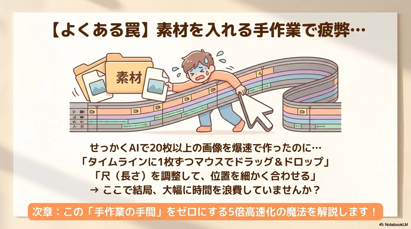 手作業の罠