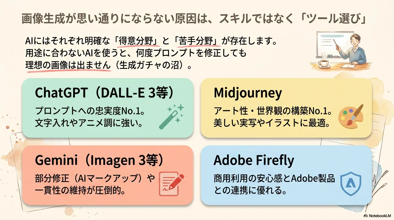 ツール選びの重要性