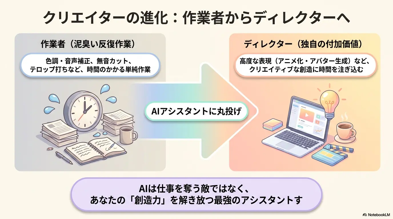 作業者からディレクターへの進化