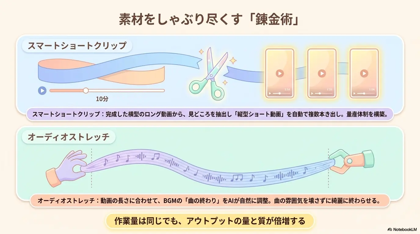 素材の錬金術機能