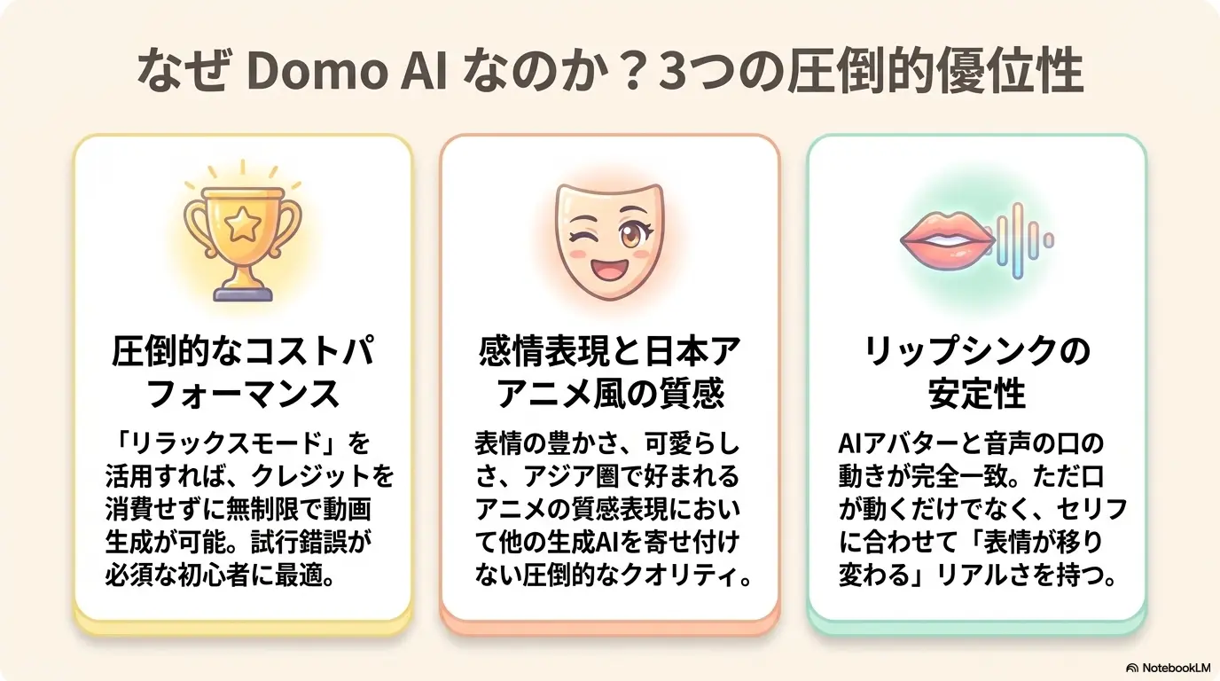 Domo AIの優位性