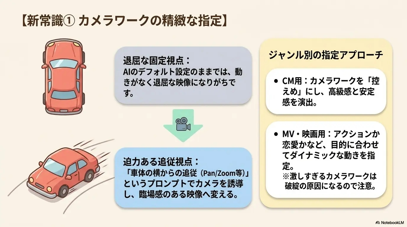 新常識1：カメラワークの精緻な指定