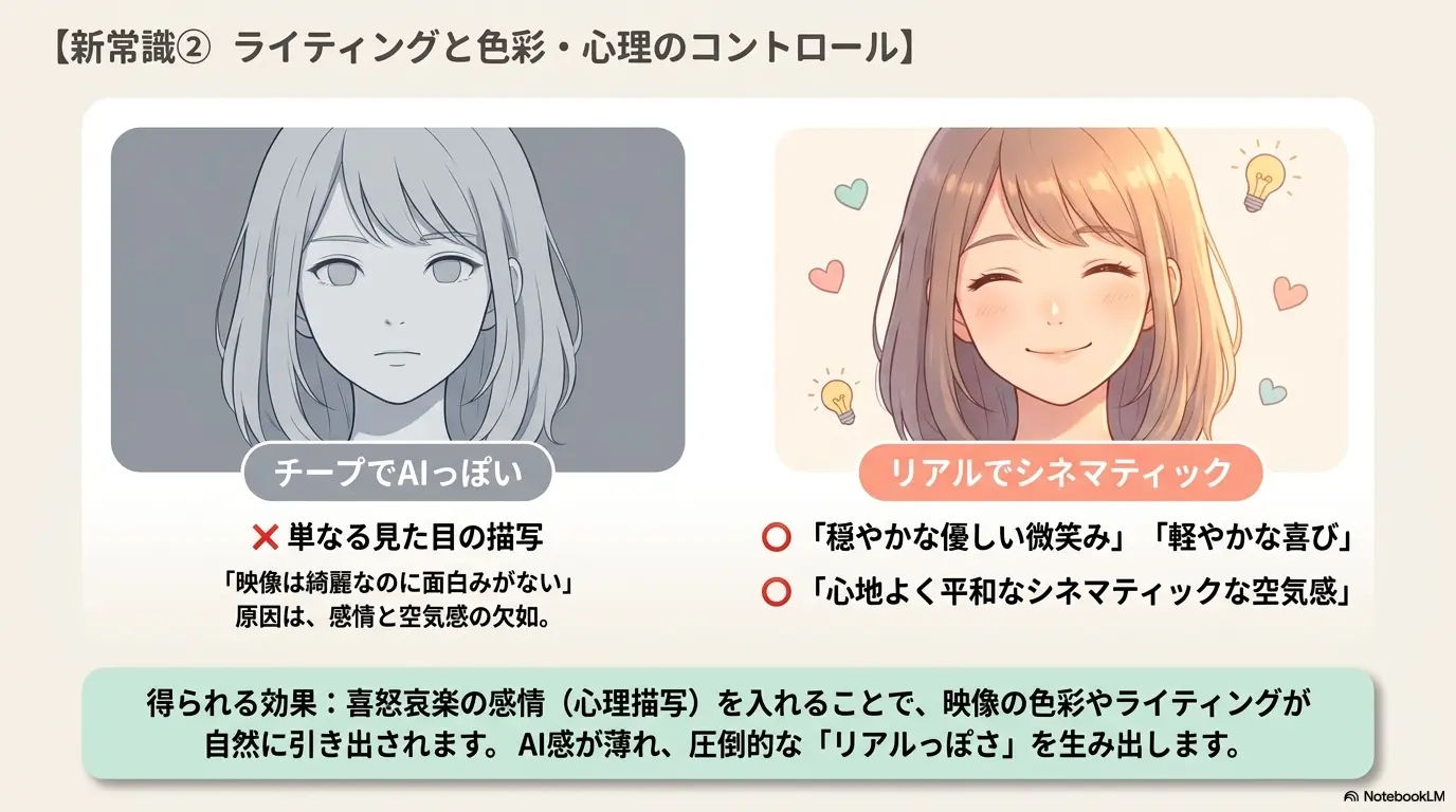 新常識2：ライティングと色彩のコントロール