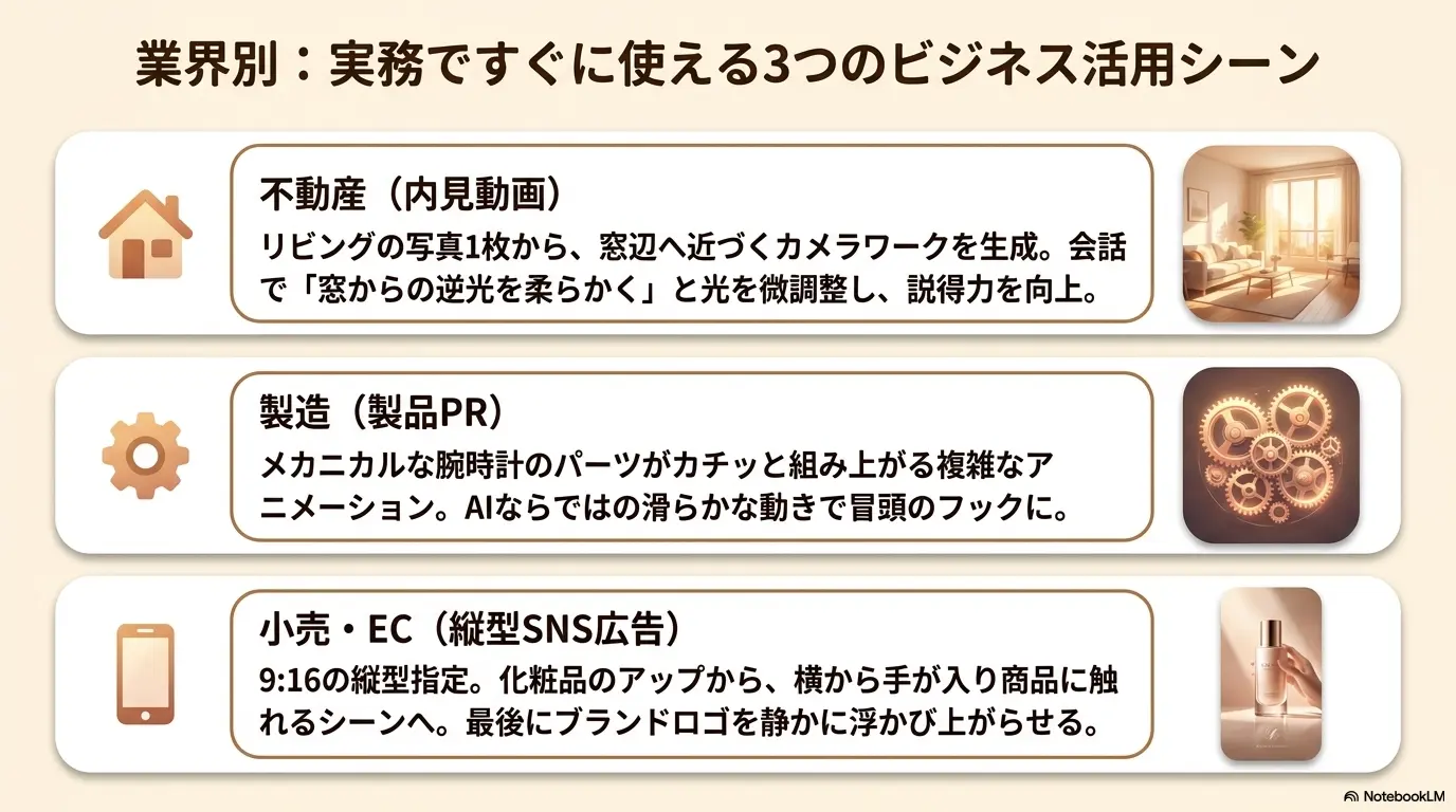 ビジネス活用シーン