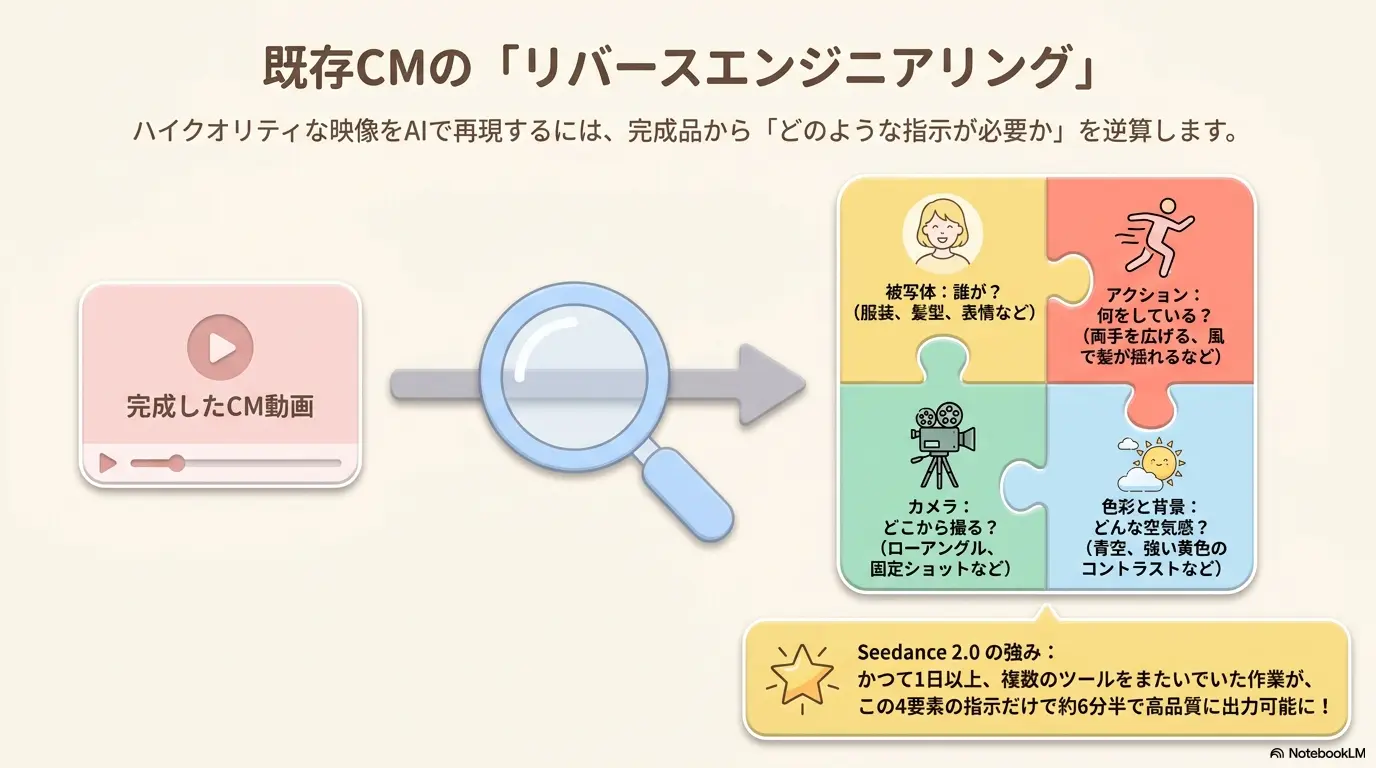 CM映像のリバースエンジニアリング
