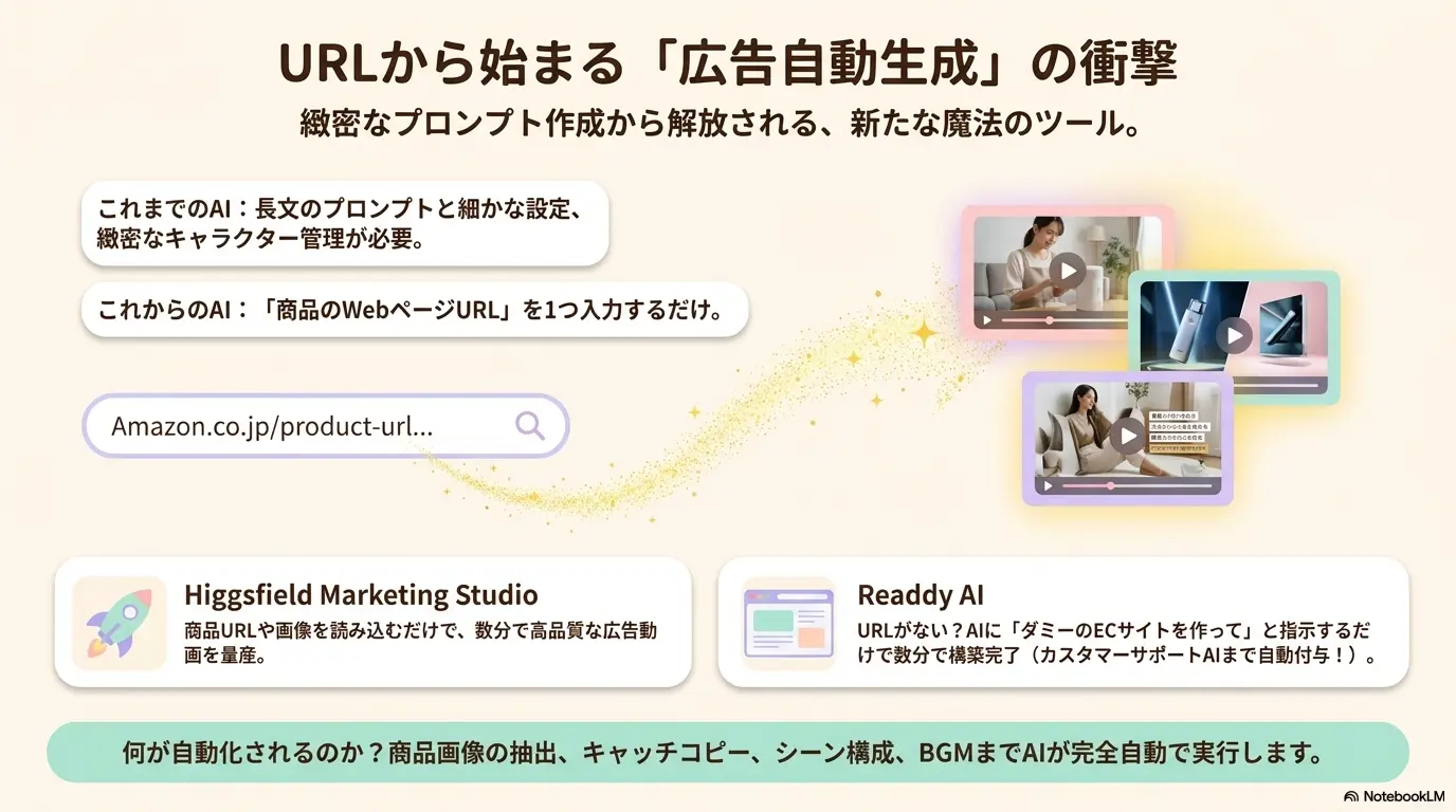 URL広告自動生成の衝撃