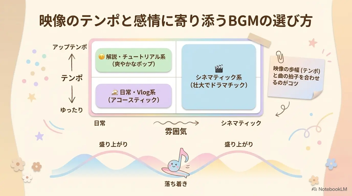テンポ×雰囲気マトリクス