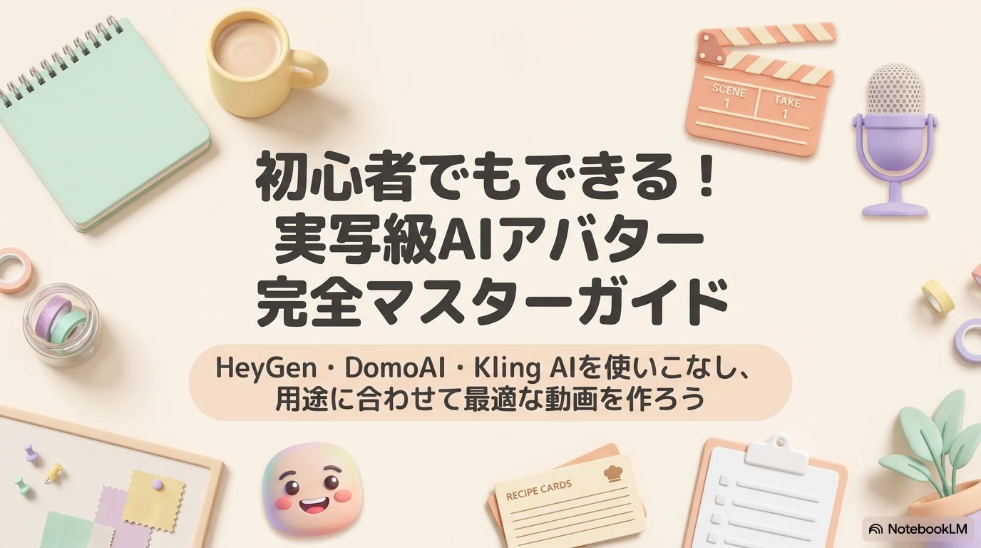 Day 11後半カバー：実写級AIアバター完全マスターガイド