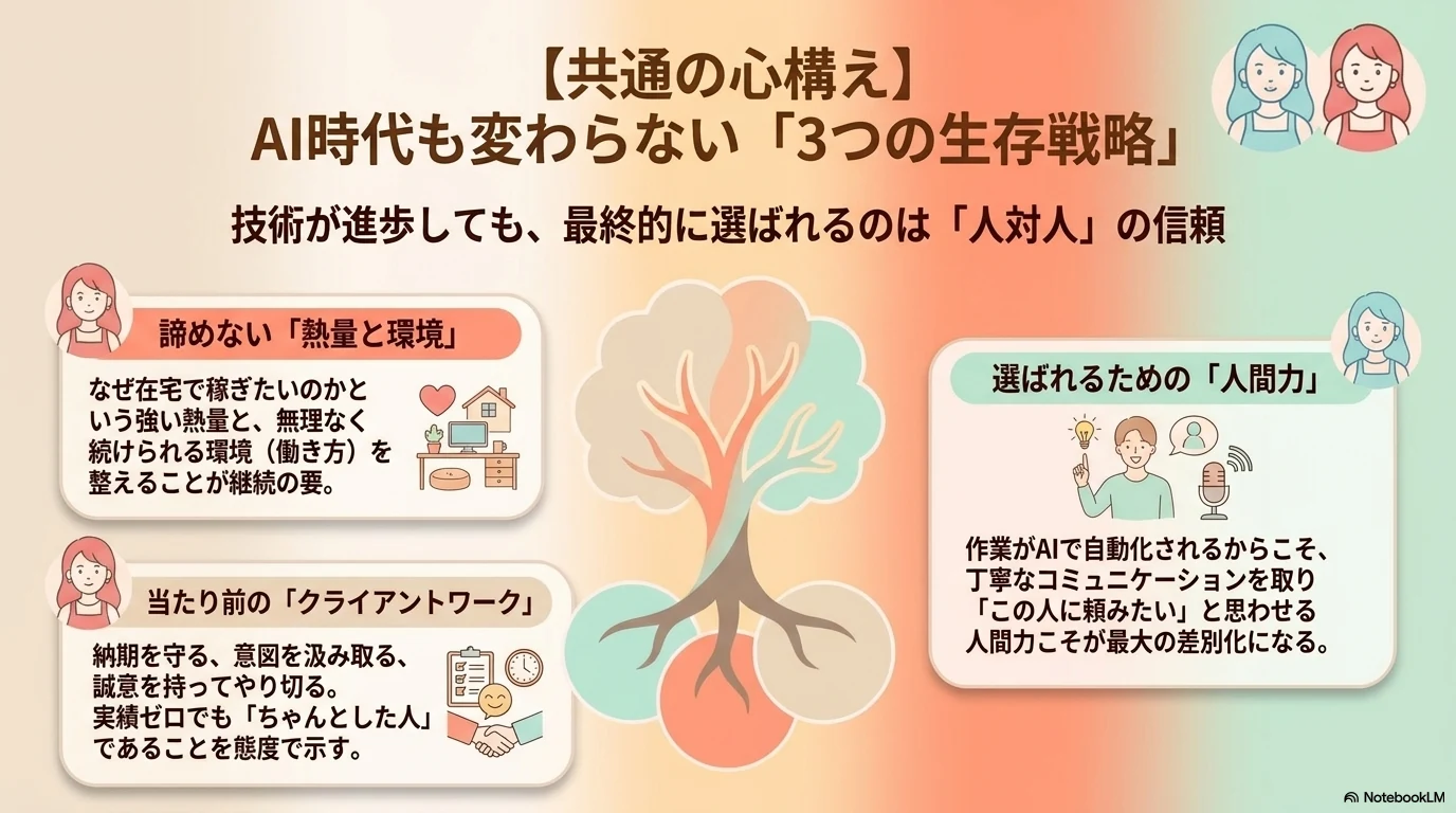 AI時代も変わらない3つの生存戦略